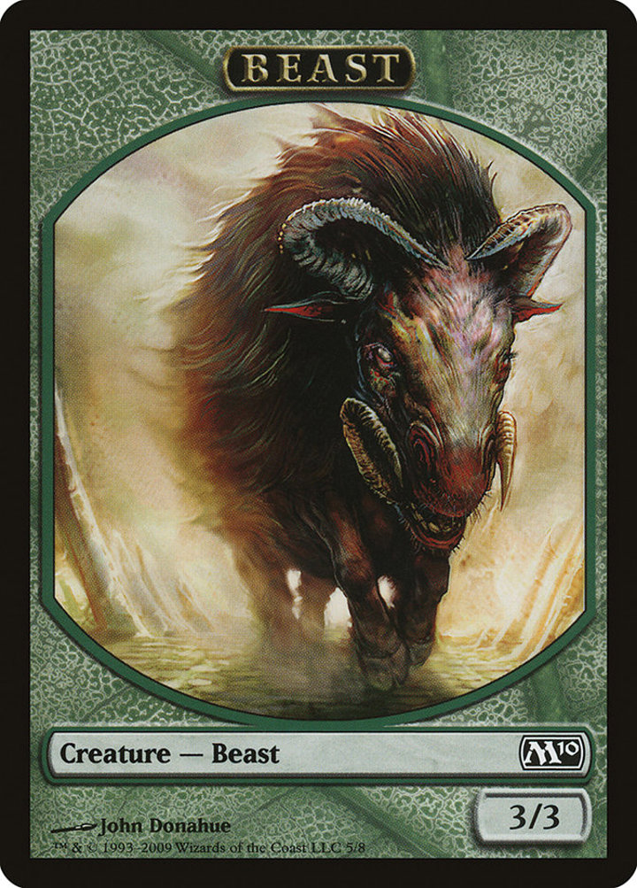 Beast Token (Green 3/3)