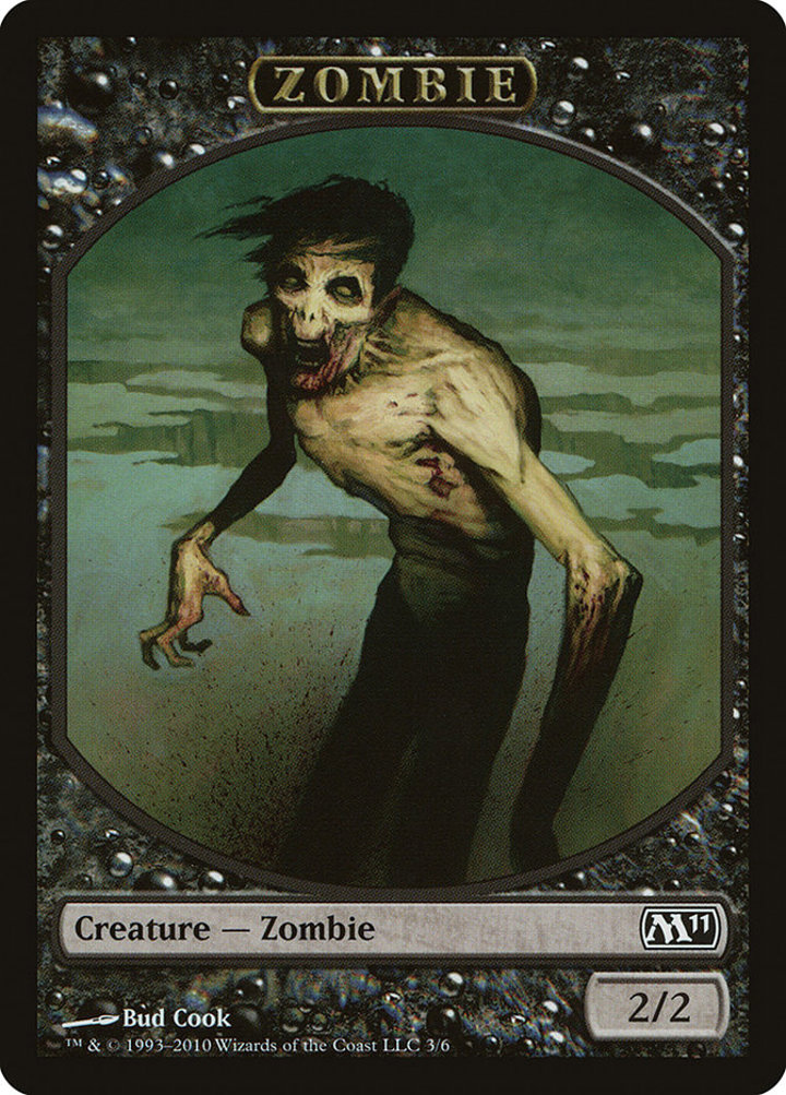 Zombie Token (Black 2/2)