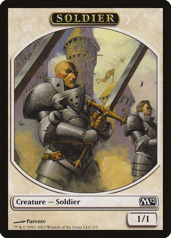 Soldier Token (White 1/1)