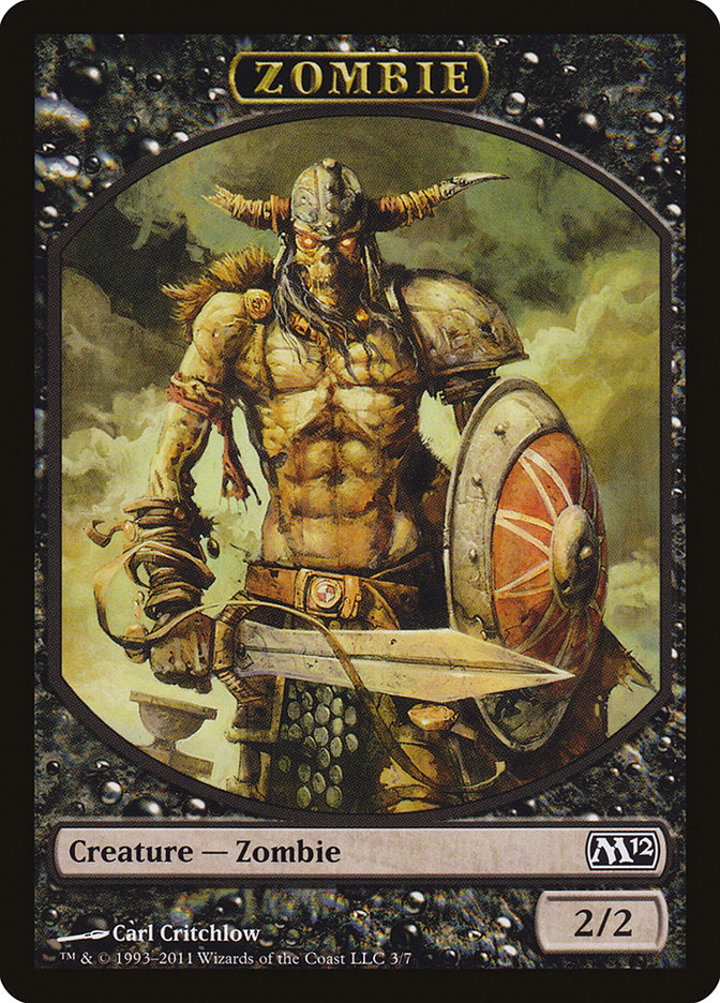 Zombie Token (Black 2/2)