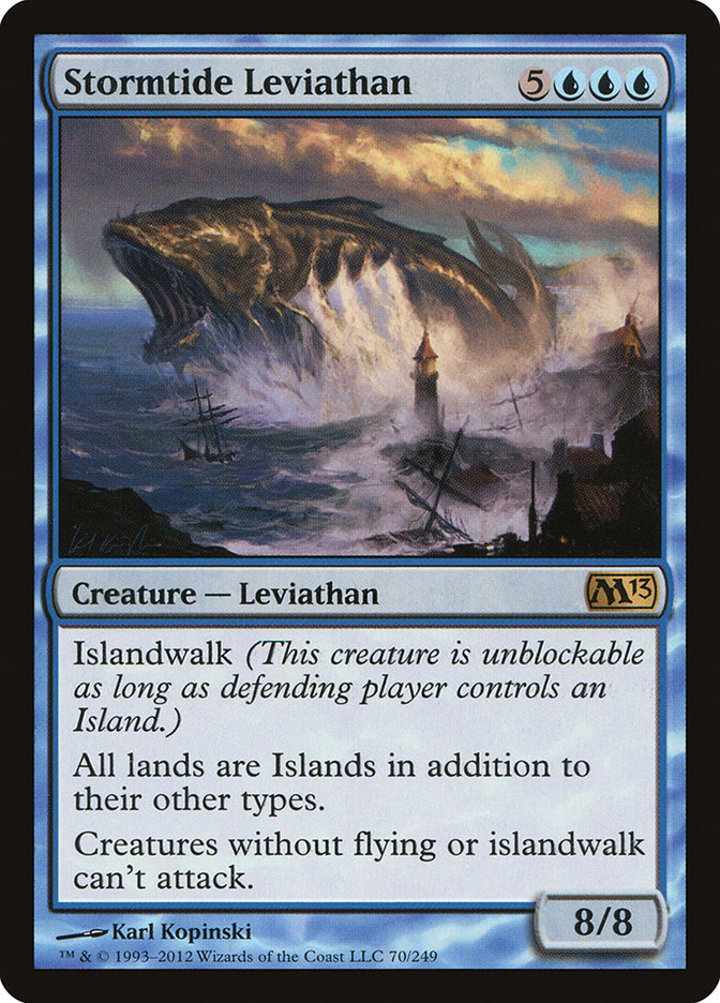 Stormtide Leviathan Single: Magic: The Gathering Magic 2013 Einzelkarte