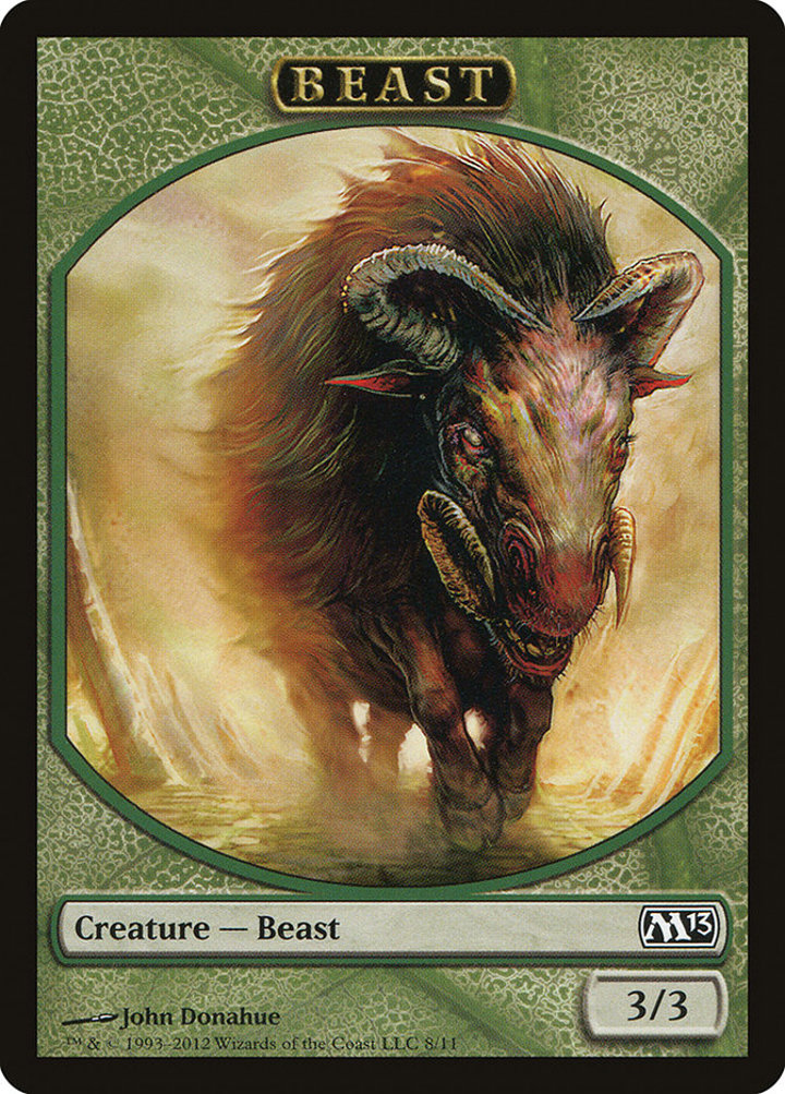 Beast Token (Green 3/3)