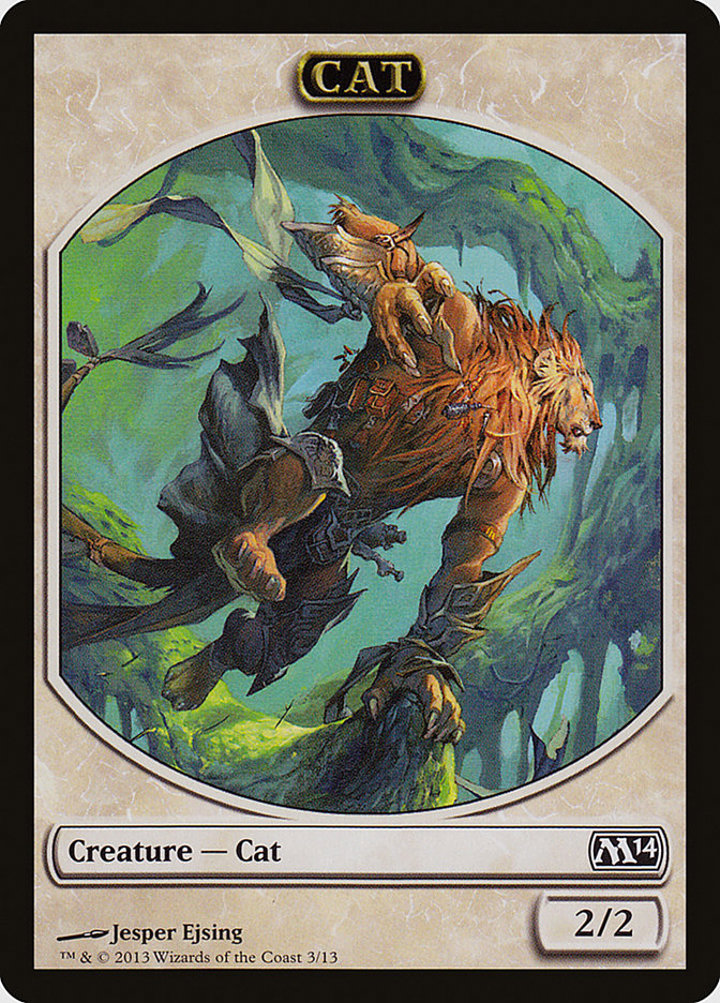 Cat Token (White 2/2)