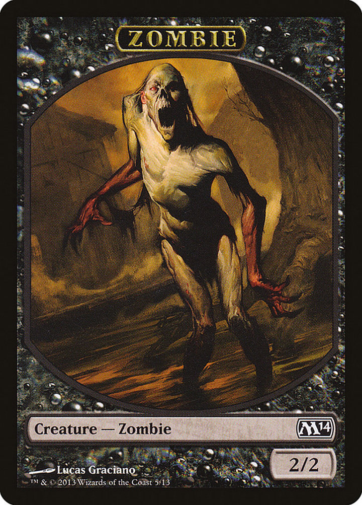 Zombie Token (Black 2/2)