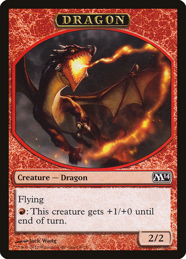 Dragon Token (Red 2/2)