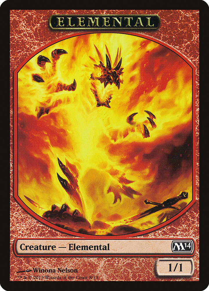 Elemental Token (Red 1/1) (V.2)