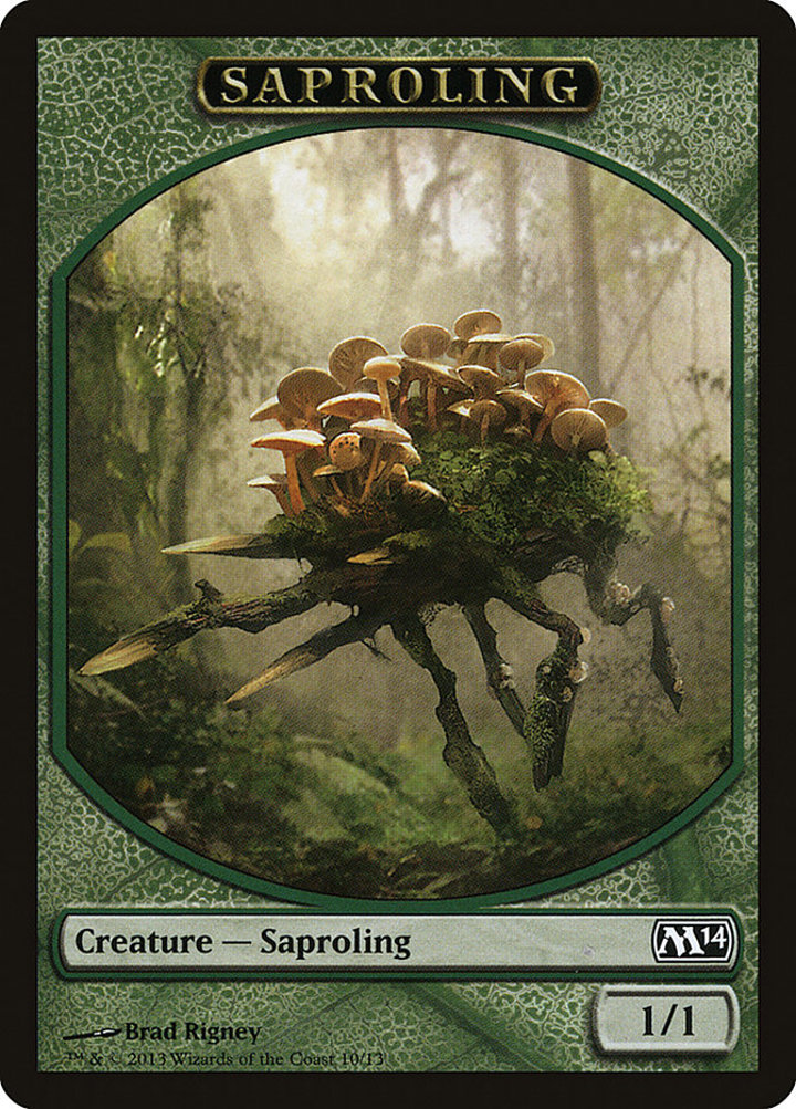 Saproling Token (Green 1/1)