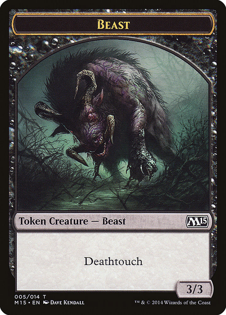 Beast Token (Black 3/3)