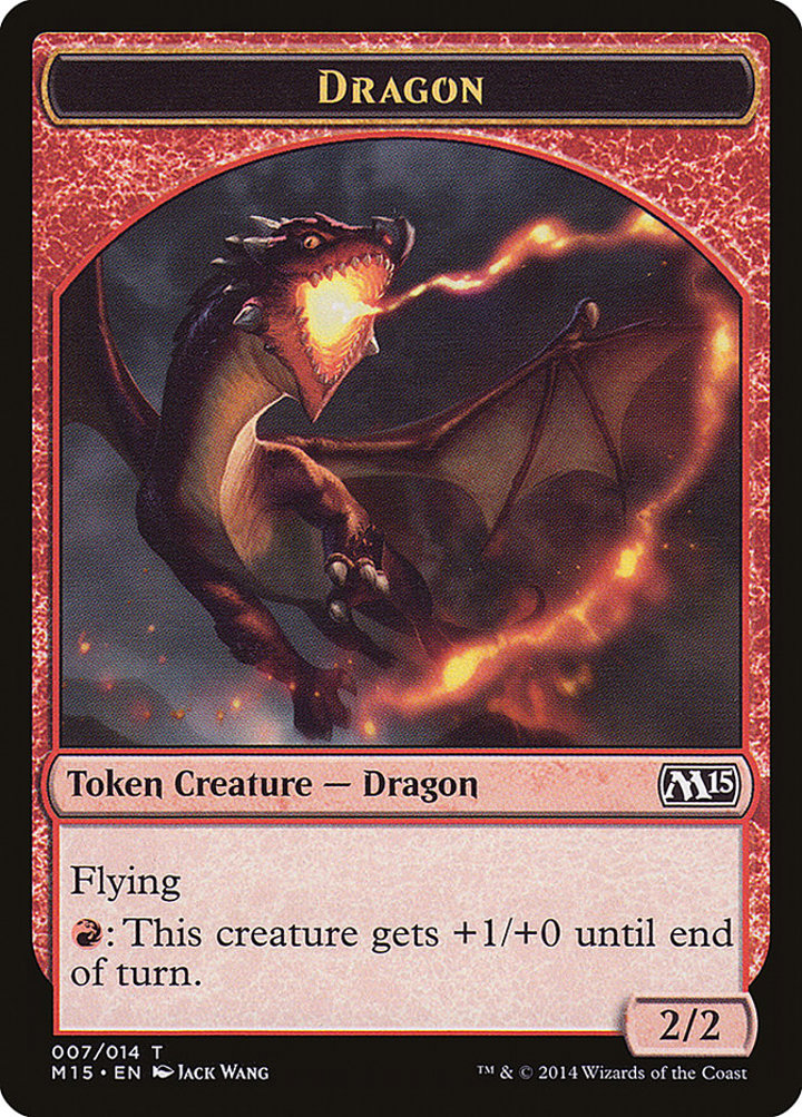 Dragon Token (Red 2/2)