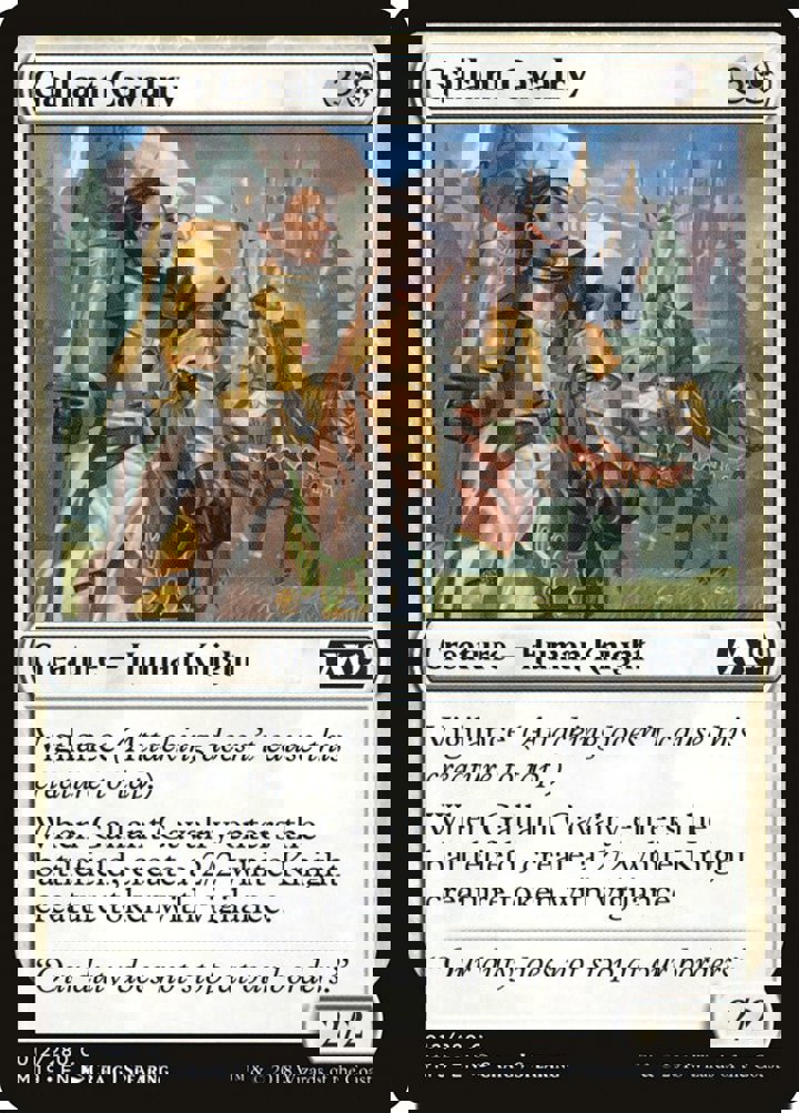 Gallant Cavalry