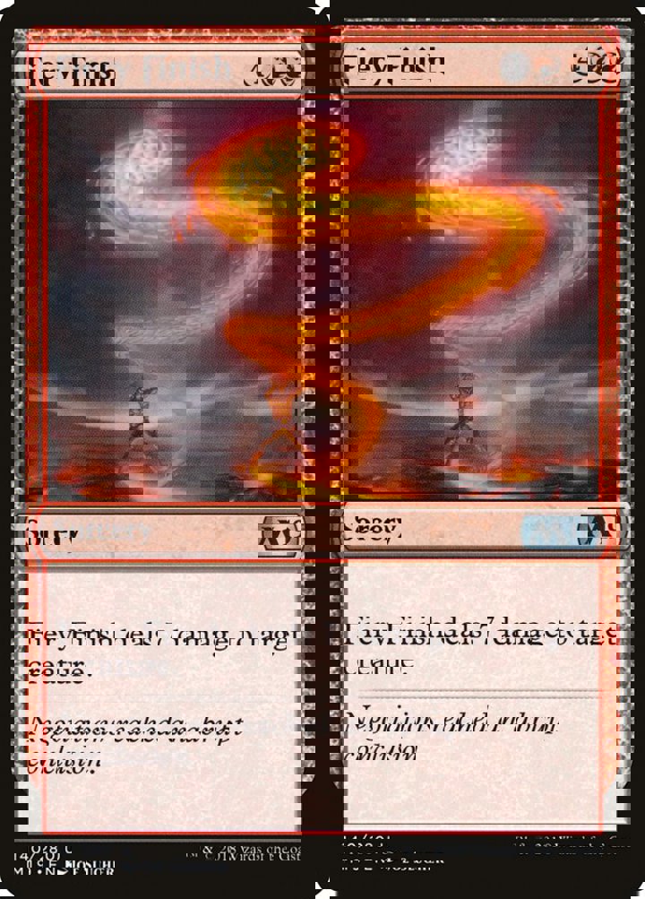 Fiery Finish