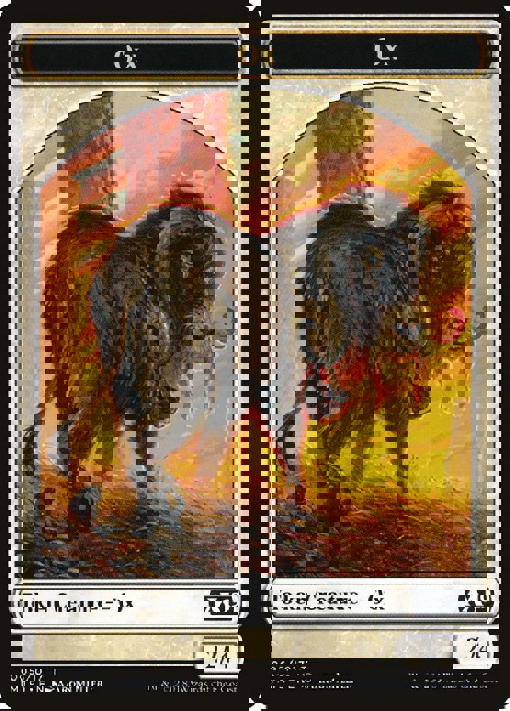 Ox Token (White 2/4)