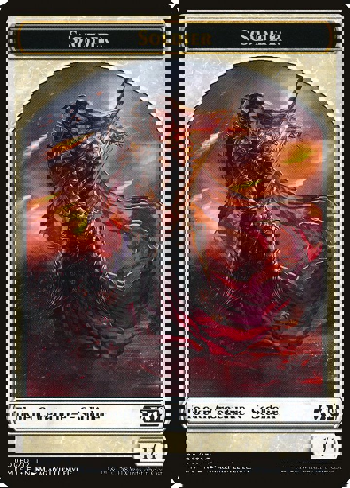 Soldier Token (White 1/1)
