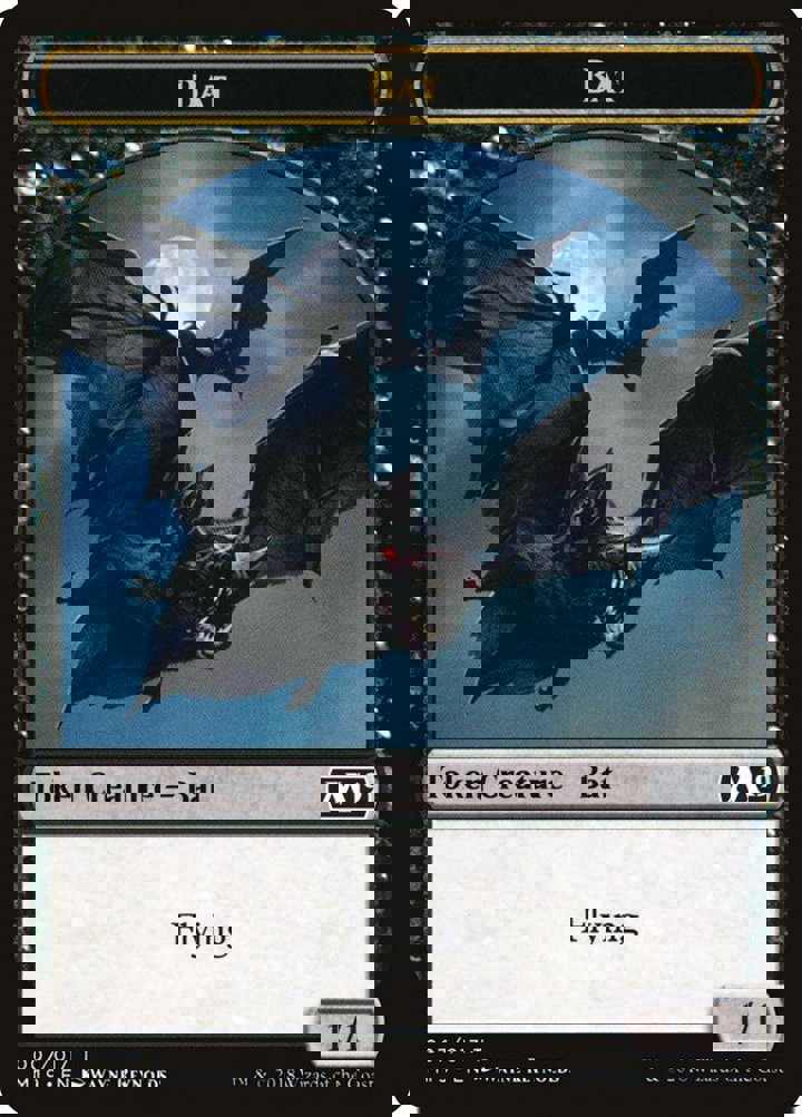 Bat Token (Black 1/1)