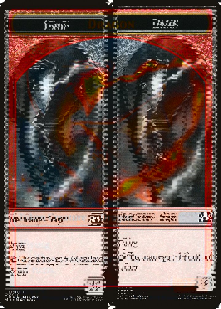 Dragon Token (Red 2/2)