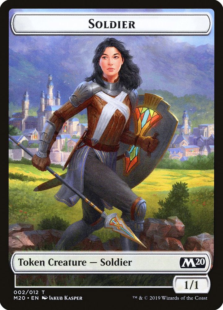 Soldier Token (White 1/1)
