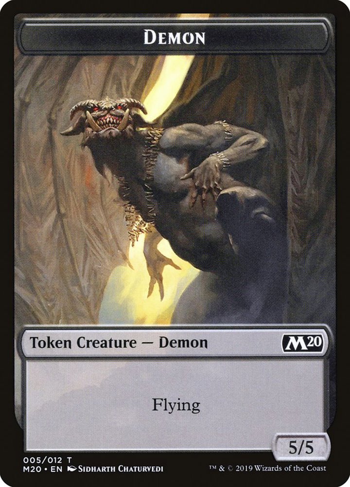 Demon Token (Black 5/5)