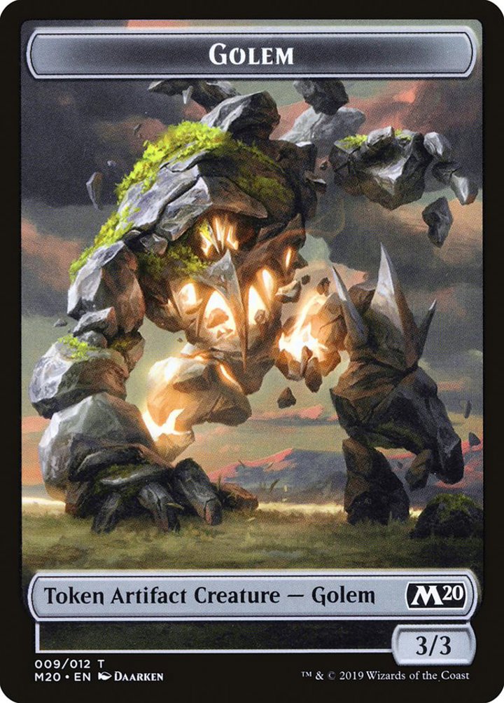 Golem Token (Artifact 3/3)