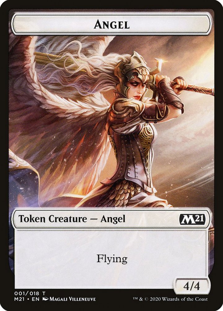Angel Token (W 4/4) // Construct Token (C 4/4)