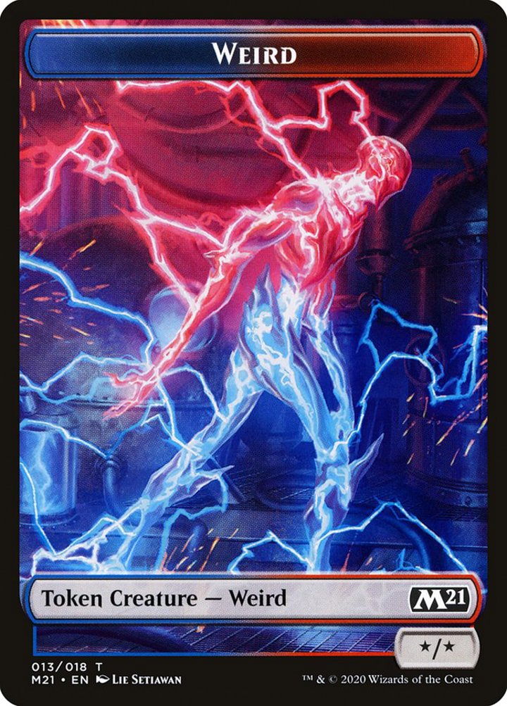 Beast Token (G 3/3) // Weird Token (UR */*)