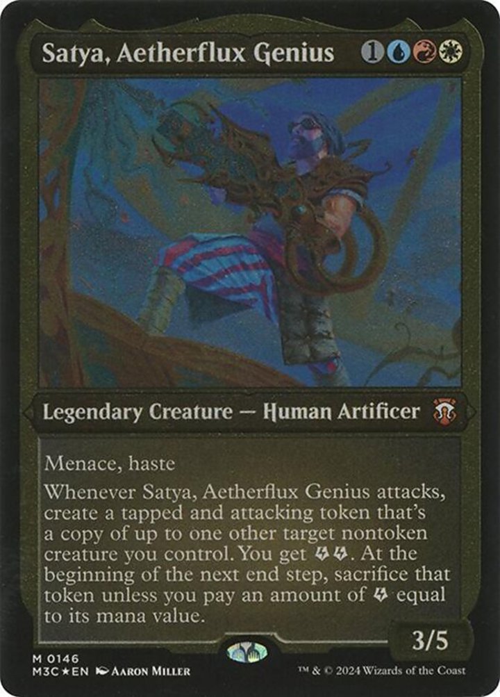 Satya, Aetherflux Genius (V.5)
