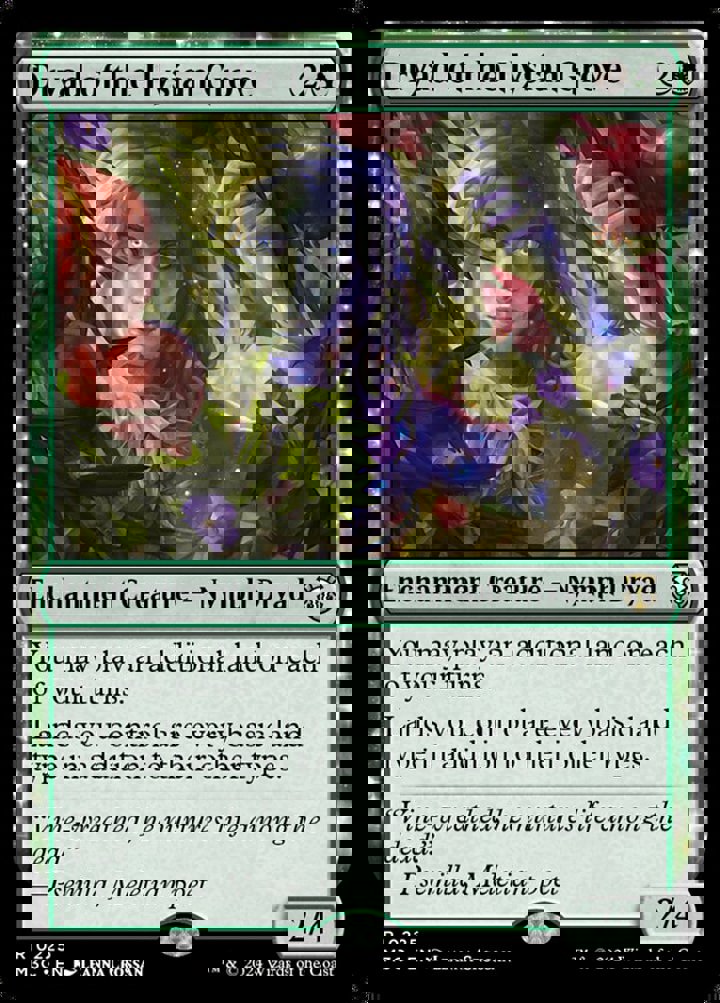 Dryad of the Ilysian Grove