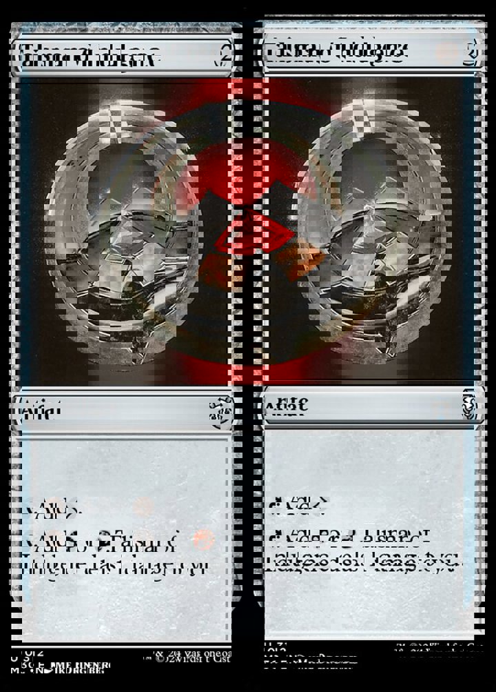 Talisman of Indulgence