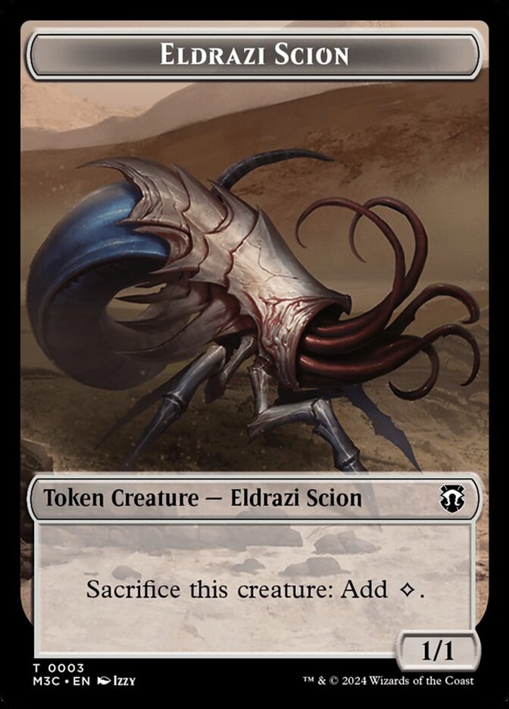 Eldrazi Spawn Token (C 0/1) // Eldrazi Scion Token (C 1/1) (V.1)