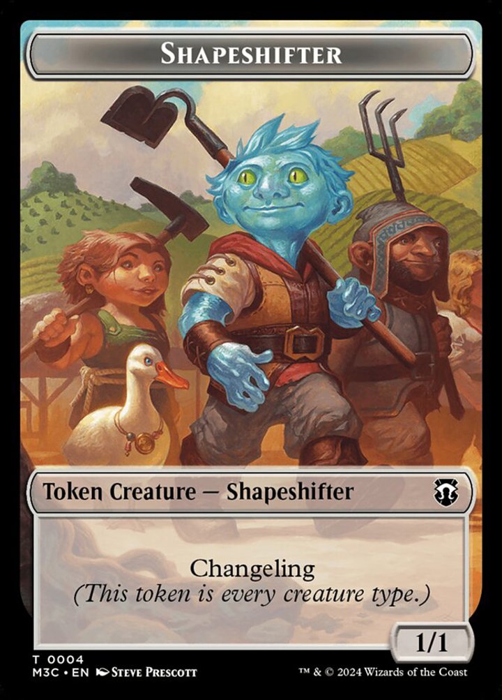 Shapeshifter Token (C 1/1) // Copy Token (V.1)