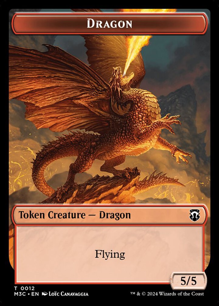 Dragon Token (R 5/5) // Copy Token (V.1)