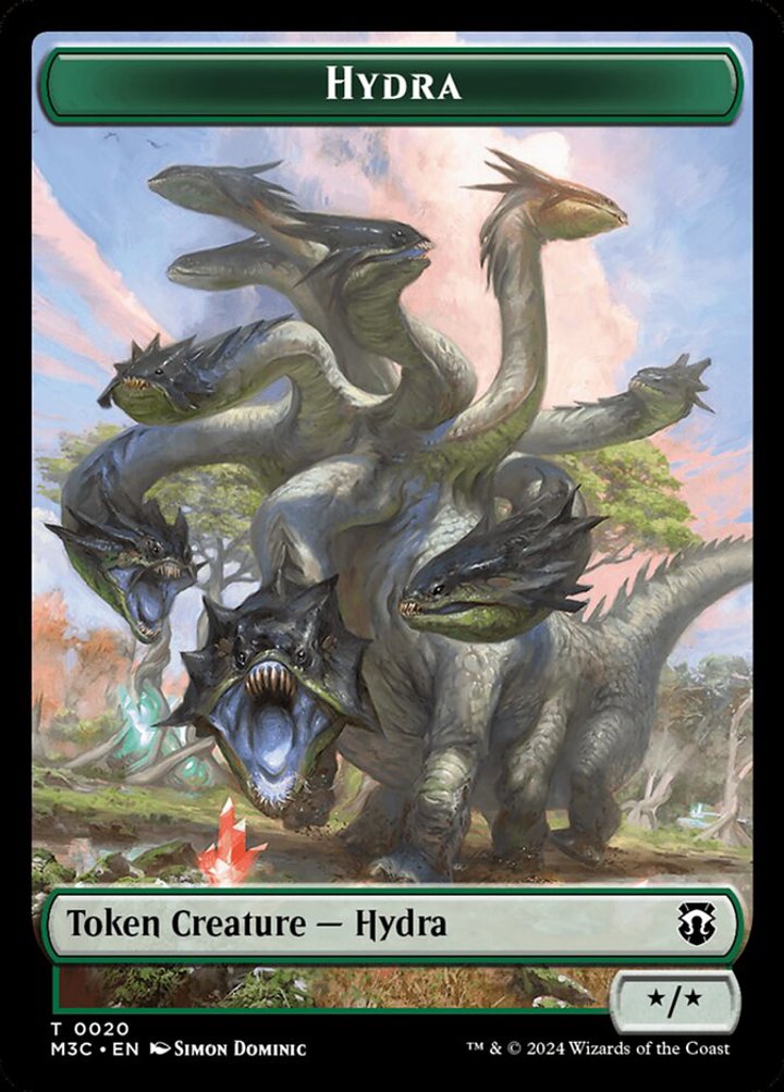 Hydra Token (G */*) // Boar Token (G 2/2) (V.1)