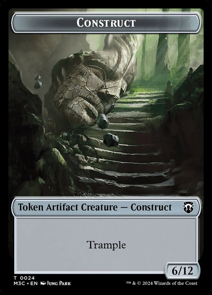 Construct Token (C 6/12) // Myr Token (C 1/1) (V.1)