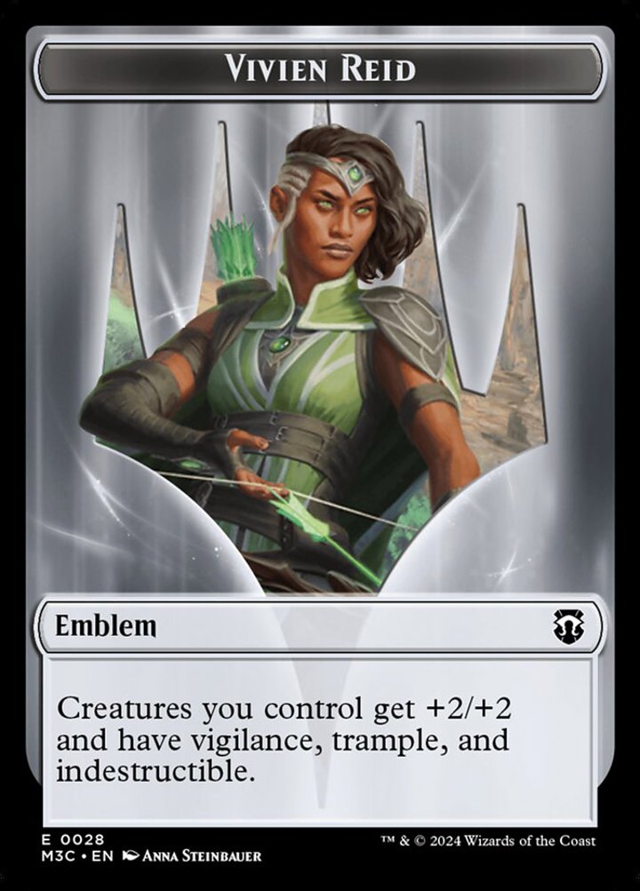 Forest Dryad Token (G 1/1) // Vivien Reid Emblem (V.1)