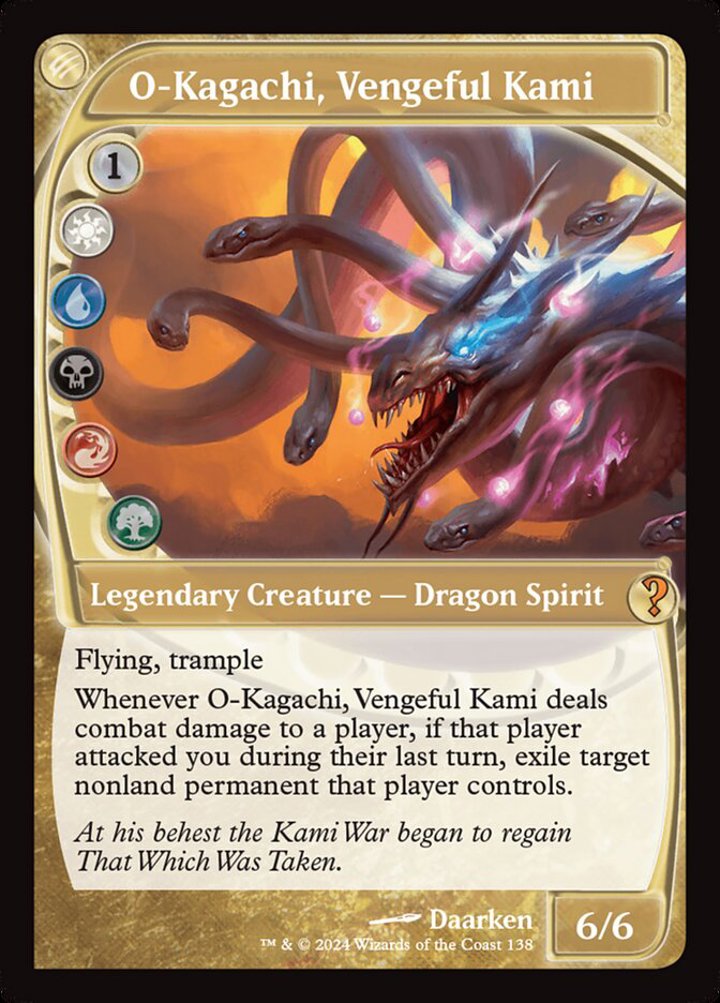 O-Kagachi, Vengeful Kami