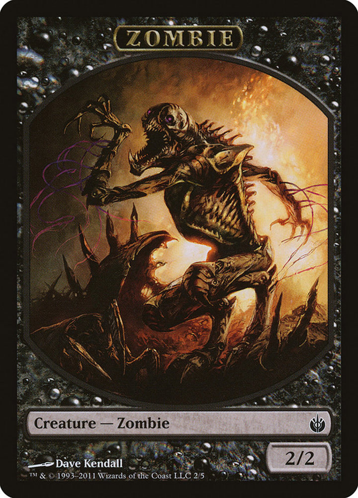Zombie Token (Black 2/2)