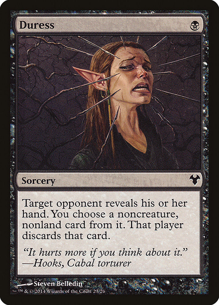 Duress Single: Magic: The Gathering Modern Event Deck 2014 Einzelkarte