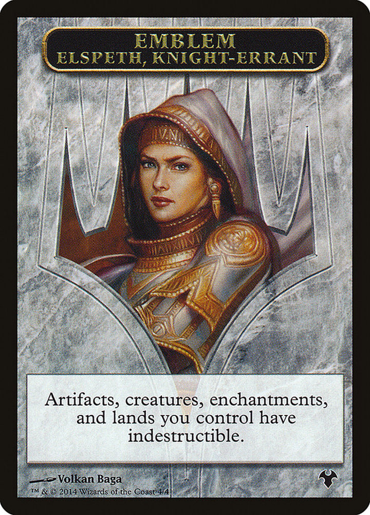 Elspeth Emblem / Soldier Token