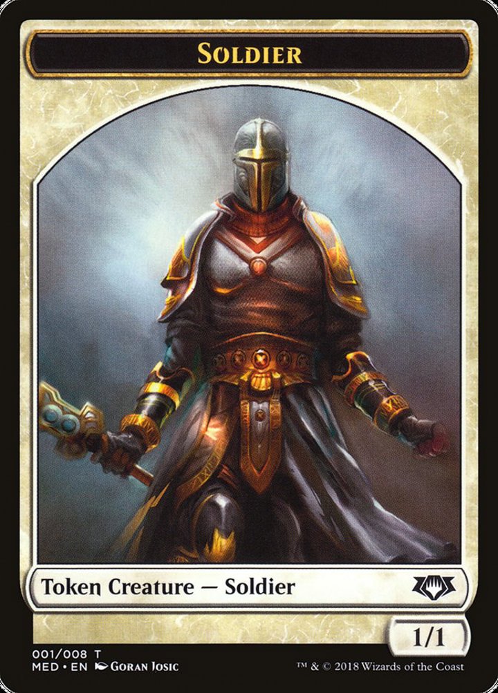 Soldier Token (White 1/1)