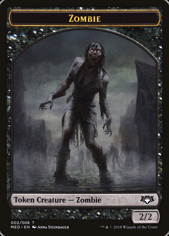 Zombie Token (Black 2/2)