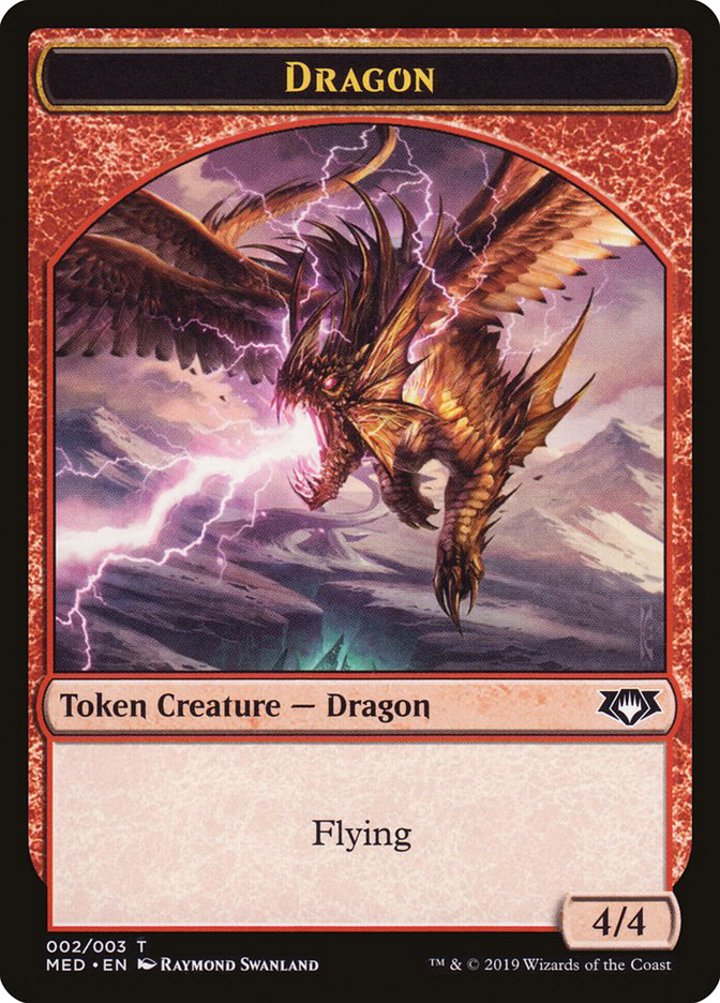 Dragon Token (Red 4/4)