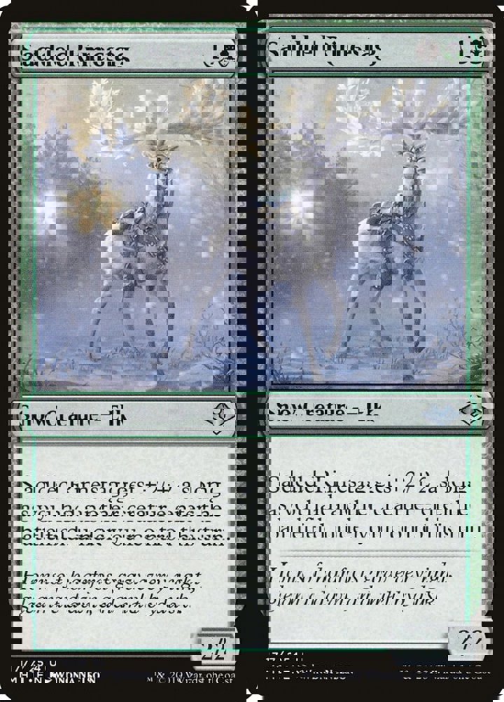 Saddled Rimestag