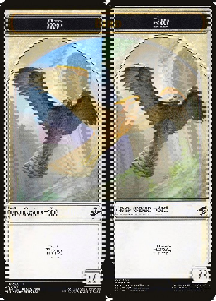 Bird Token (White 1/1)