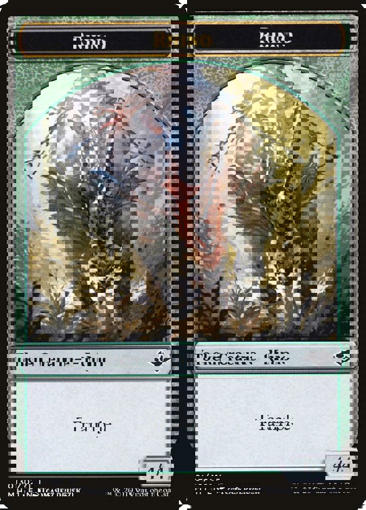Rhino Token (Green 4/4)
