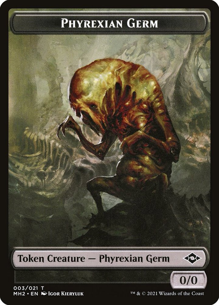 Phyrexian Germ Token (Black 0/0)