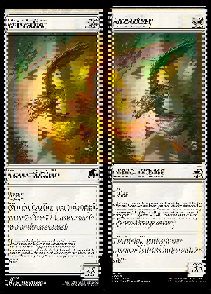 Aerie Auxiliary Single: Magic: The Gathering Modern Horizons 3 Einzelkarte
