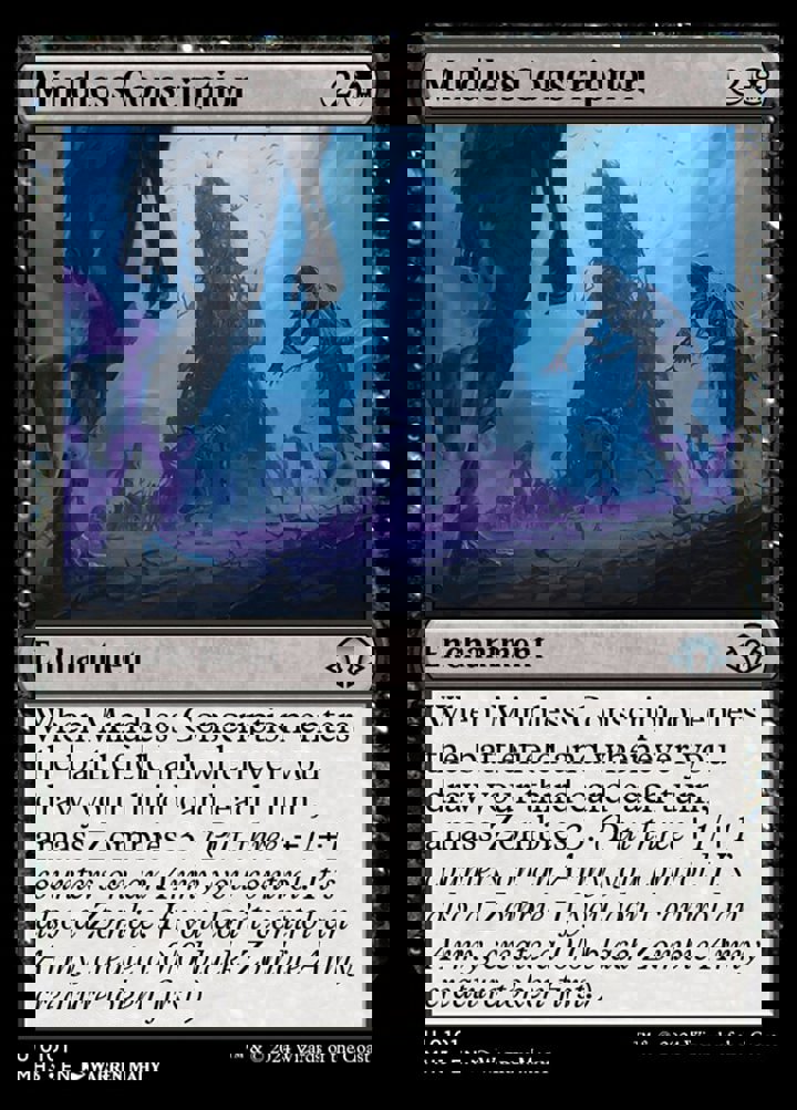 Mindless Conscription