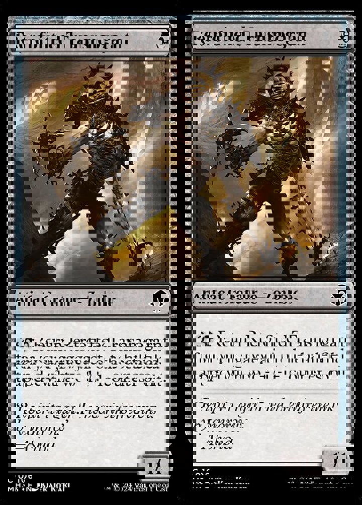Retrofitted Transmogrant
