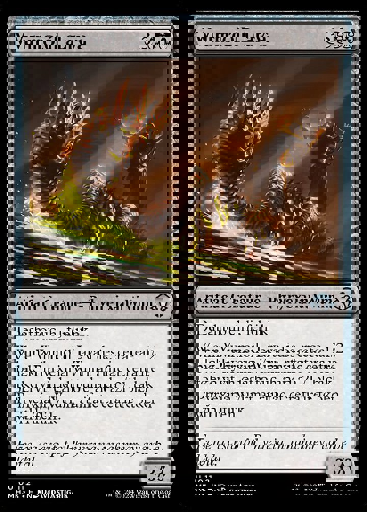 Wurmcoil Larva Single: Magic: The Gathering Modern Horizons 3 Einzelkarte