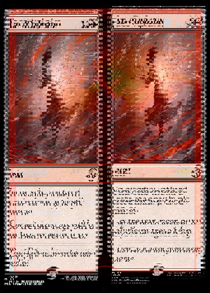 Flare of Duplication