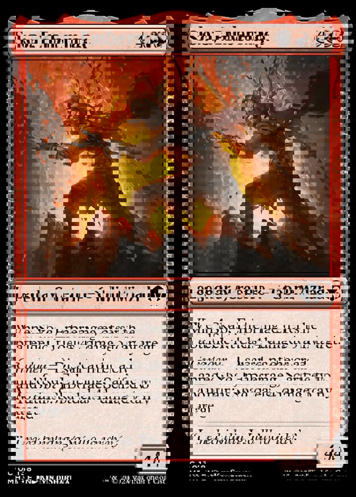 Skoa, Embermage